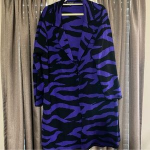 Eloquii Tiger Intarsia Sweater